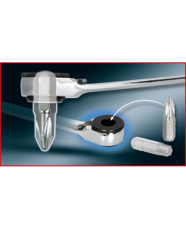 Bits-räikkä 2-päinen suunnvaiht 1/4 x 10mm  KS-tools