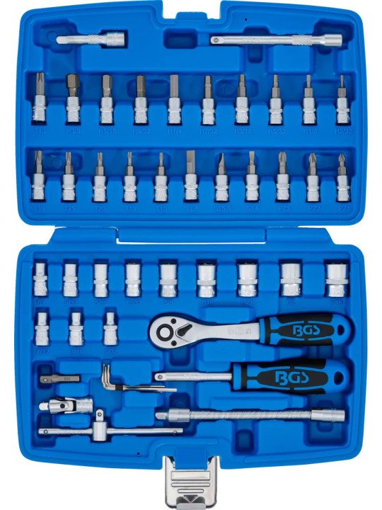 1/4 hylsysarja tuumanen 46-osainen BGS