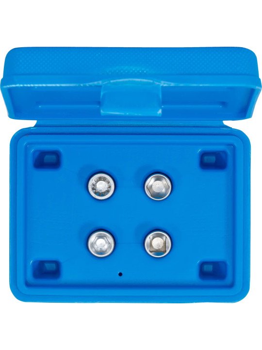 Jarrusatulan erikoishylsyt | kuusiokanta 12 mm | 4-os. BGS