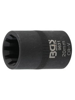 Jarrusatulan hylsy | 10-kulmainen | VAG ja Porsche | 20 mm